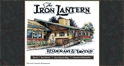 Desktop Screenshot of ironlanternrestaurant.com